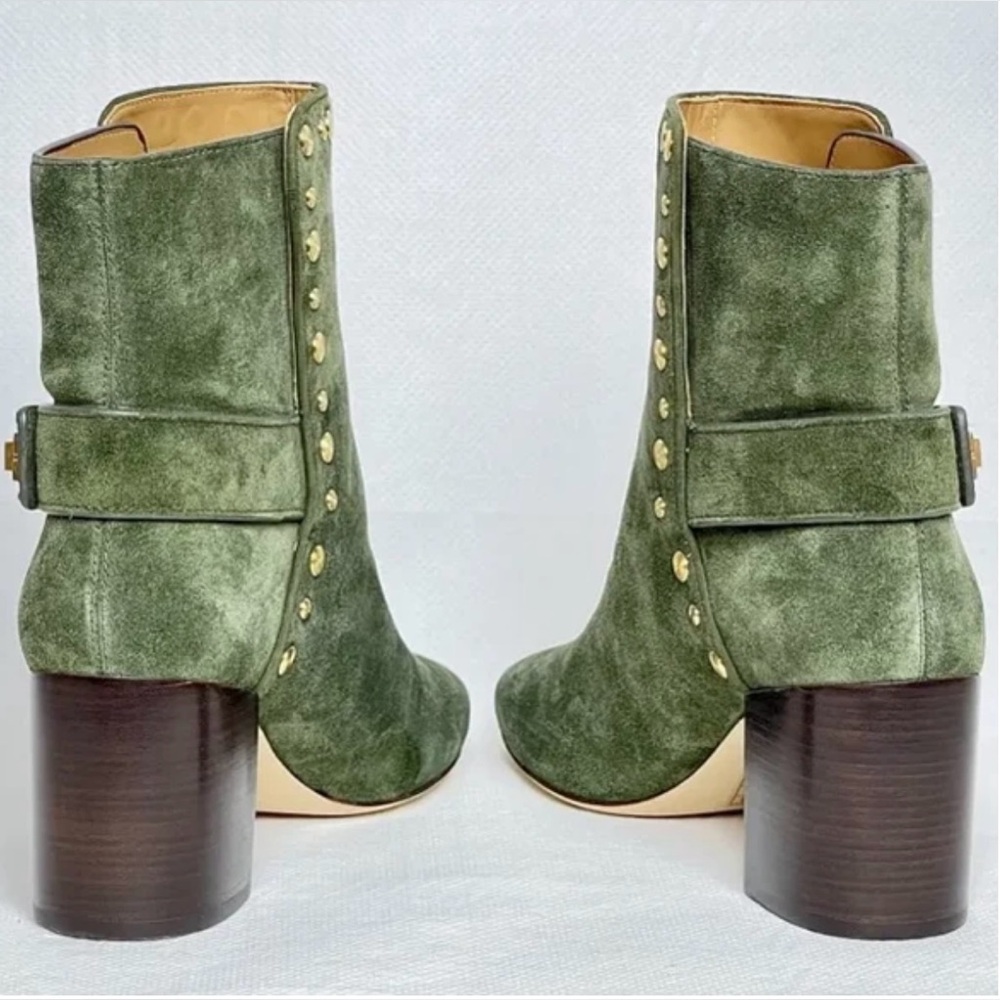 TORY BURCH Kira studded suede ankle boots. Size 8 - Picture 4 of 15